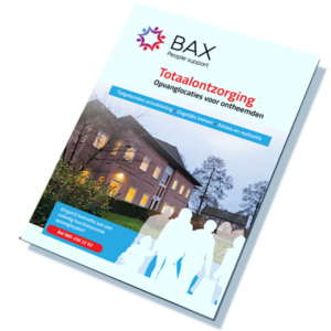 Bax brochure Totaalontzorging (urgente) opvanglocaties voor ontheemden